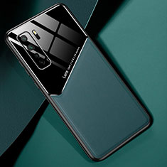 Custodia Silicone Morbida In Pelle Cover H04 per Huawei P40 Lite 5G Verde
