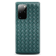 Custodia Silicone Morbida In Pelle Cover H05 per Samsung Galaxy S20 Plus 5G Verde