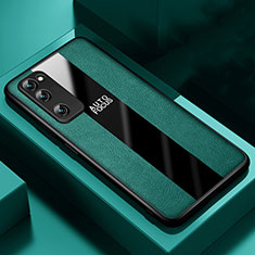 Custodia Silicone Morbida In Pelle Cover per Huawei Honor 30 Lite 5G Verde