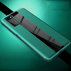 Custodia Silicone Morbida In Pelle Cover per Huawei Honor View 30 5G Verde