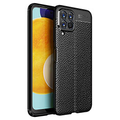 Custodia Silicone Morbida In Pelle Cover per Samsung Galaxy M53 5G Nero