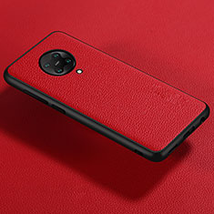 Custodia Silicone Morbida In Pelle Cover per Xiaomi Redmi K30 Pro Zoom Rosso