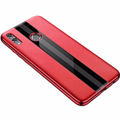 Custodia Silicone Morbida In Pelle Cover S01 per Huawei Honor View 10 Lite Rosso