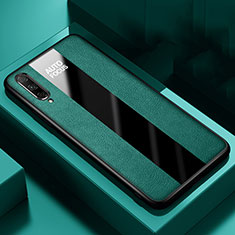 Custodia Silicone Morbida In Pelle Cover S05 per Huawei P Smart Pro (2019) Verde