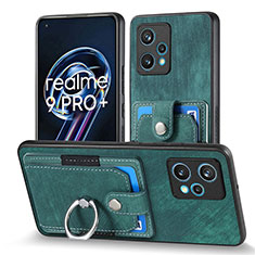 Custodia Silicone Morbida In Pelle Cover SD1 per Realme 9 Pro+ Plus 5G Verde