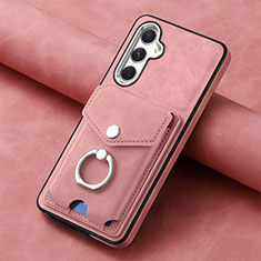 Custodia Silicone Morbida In Pelle Cover SD3 per Samsung Galaxy A54 5G Rosa