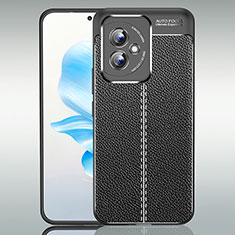 Custodia Silicone Morbida In Pelle Cover WL1 per Huawei Honor 100 5G Nero