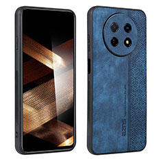 Custodia Silicone Morbida In Pelle Cover YZ1 per Huawei Nova Y91 Blu