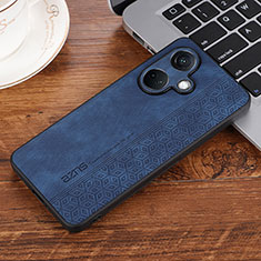 Custodia Silicone Morbida In Pelle Cover YZ2 per OnePlus Nord CE 3 5G Blu