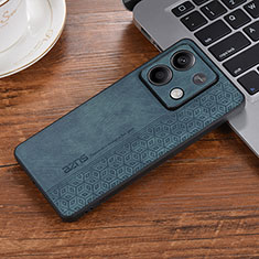 Custodia Silicone Morbida In Pelle Cover YZ2 per Xiaomi Redmi Note 13 5G Verde