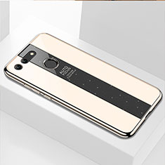 Custodia Silicone Specchio Laterale Cover K01 per Huawei Honor V20 Oro