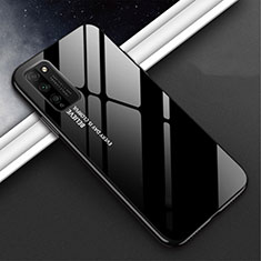 Custodia Silicone Specchio Laterale Cover M01 per Huawei Honor 30 Lite 5G Nero