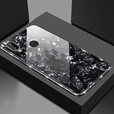 Custodia Silicone Specchio Laterale Cover M01 per Huawei Honor 8X Nero