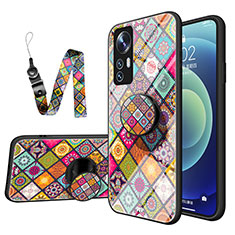 Custodia Silicone Specchio Laterale Cover M01 per Xiaomi Mi 12S 5G Multicolore