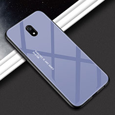 Custodia Silicone Specchio Laterale Cover M01 per Xiaomi Redmi 8A Grigio