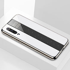Custodia Silicone Specchio Laterale Cover M02 per Xiaomi Mi 9 Pro 5G Bianco