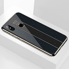 Custodia Silicone Specchio Laterale Cover M02 per Xiaomi Mi A2 Nero