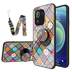 Custodia Silicone Specchio Laterale Cover M03 per Xiaomi Mi 11 Pro 5G Multicolore