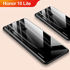 Custodia Silicone Specchio Laterale Cover per Huawei Honor 10 Lite Nero