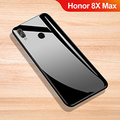 Custodia Silicone Specchio Laterale Cover per Huawei Honor 8X Max Nero