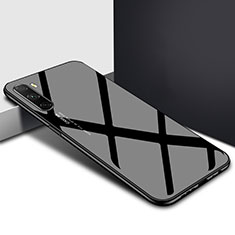 Custodia Silicone Specchio Laterale Cover per Huawei Mate 40 Lite 5G Nero