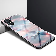 Custodia Silicone Specchio Laterale Cover per Huawei Nova 8 5G Multicolore