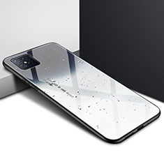 Custodia Silicone Specchio Laterale Cover per Huawei Nova 8 SE 5G Grigio