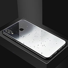 Custodia Silicone Specchio Laterale Cover per Huawei P Smart (2019) Grigio