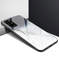 Custodia Silicone Specchio Laterale Cover per OnePlus 8T 5G Grigio