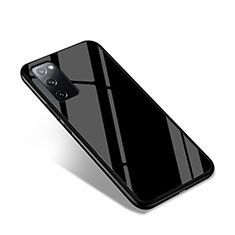 Custodia Silicone Specchio Laterale Cover per Samsung Galaxy S20 FE 2022 5G Nero