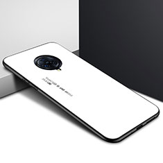 Custodia Silicone Specchio Laterale Cover per Vivo Nex 3 5G Bianco