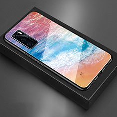 Custodia Silicone Specchio Laterale Cover per Vivo Y70 (2020) Colorato