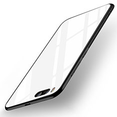 Custodia Silicone Specchio Laterale Cover per Xiaomi Mi 6 Bianco