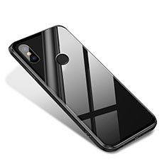 Custodia Silicone Specchio Laterale Cover per Xiaomi Mi 8 SE Nero