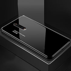 Custodia Silicone Specchio Laterale Cover per Xiaomi Redmi K20 Nero