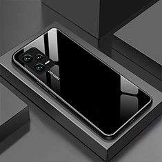 Custodia Silicone Specchio Laterale Cover per Xiaomi Redmi Note 12 5G Nero