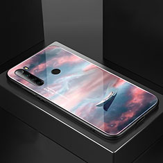 Custodia Silicone Specchio Laterale Cover per Xiaomi Redmi Note 8 (2021) Multicolore