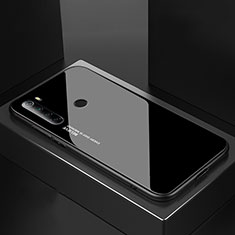 Custodia Silicone Specchio Laterale Cover per Xiaomi Redmi Note 8 Nero