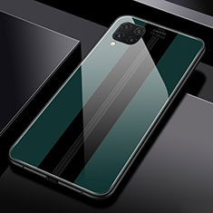 Custodia Silicone Specchio Laterale Cover T01 per Huawei Nova 7i Verde