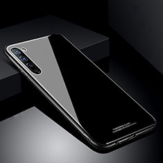 Custodia Silicone Specchio Laterale Cover T01 per Oppo K7 5G Nero