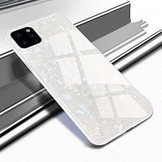 Custodia Silicone Specchio Laterale Cover T02 per Apple iPhone 11 Pro Max Bianco