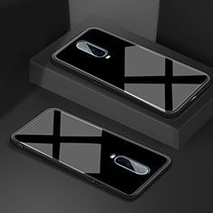 Custodia Silicone Specchio Laterale Cover T02 per Oppo R17 Pro Nero