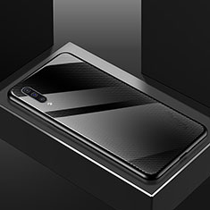 Custodia Silicone Specchio Laterale Cover T02 per Samsung Galaxy A70 Nero