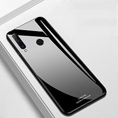 Custodia Silicone Specchio Laterale Cover T03 per Huawei Honor 20 Lite Nero