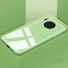 Custodia Silicone Specchio Laterale Cover T03 per Huawei Mate 30 Pro 5G Verde