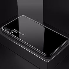 Custodia Silicone Specchio Laterale Sfumato Arcobaleno Cover H01 per Huawei Honor 20S Nero