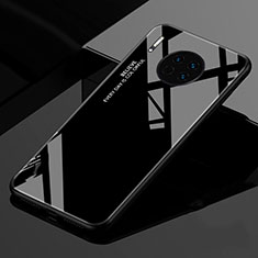 Custodia Silicone Specchio Laterale Sfumato Arcobaleno Cover per Huawei Mate 30 Pro Nero