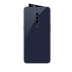 Custodia Silicone Specchio Laterale Sfumato Arcobaleno Cover per Oppo Reno 10X Zoom Nero