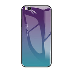 Custodia Silicone Specchio Laterale Sfumato Arcobaleno Cover per Xiaomi Mi 5S Multicolore