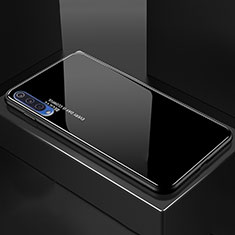 Custodia Silicone Specchio Laterale Sfumato Arcobaleno Cover per Xiaomi Mi 9 Pro 5G Nero